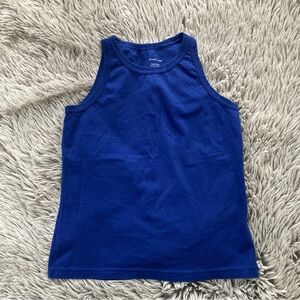 Everlane-SMALL-Organic-Blue Tank Top